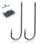 Crappie Panfish Aberdeen Fishing Hooks 100pcs - Long Shank Light Wire