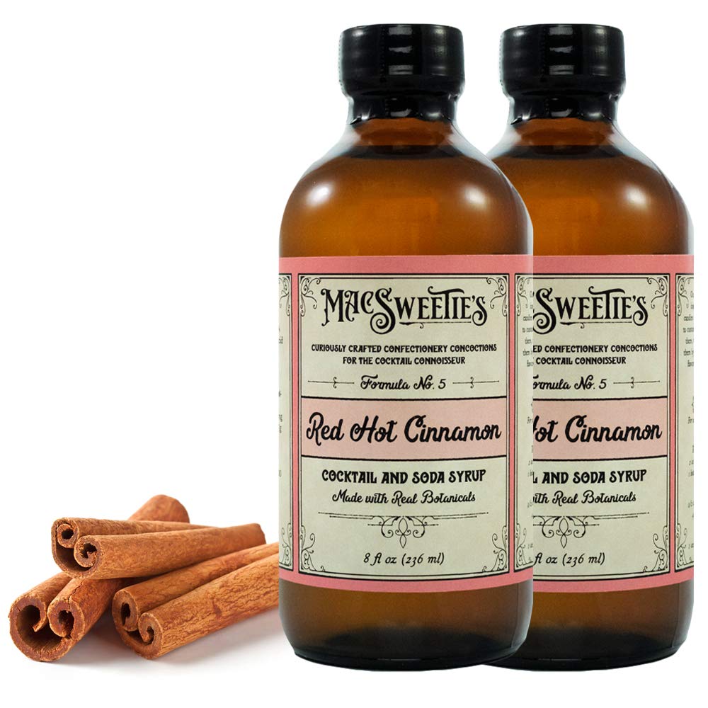 Red Hot Cinnamon Cocktail Syrup Duo
