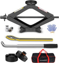 Car Jack Kit 2.5 Ton Universal Scissor Lift Jack - Tesla Ready