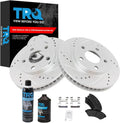 TRQ Front Brake Pad & Rotor Kit Compatible with 97-05 Buick Chevrolet