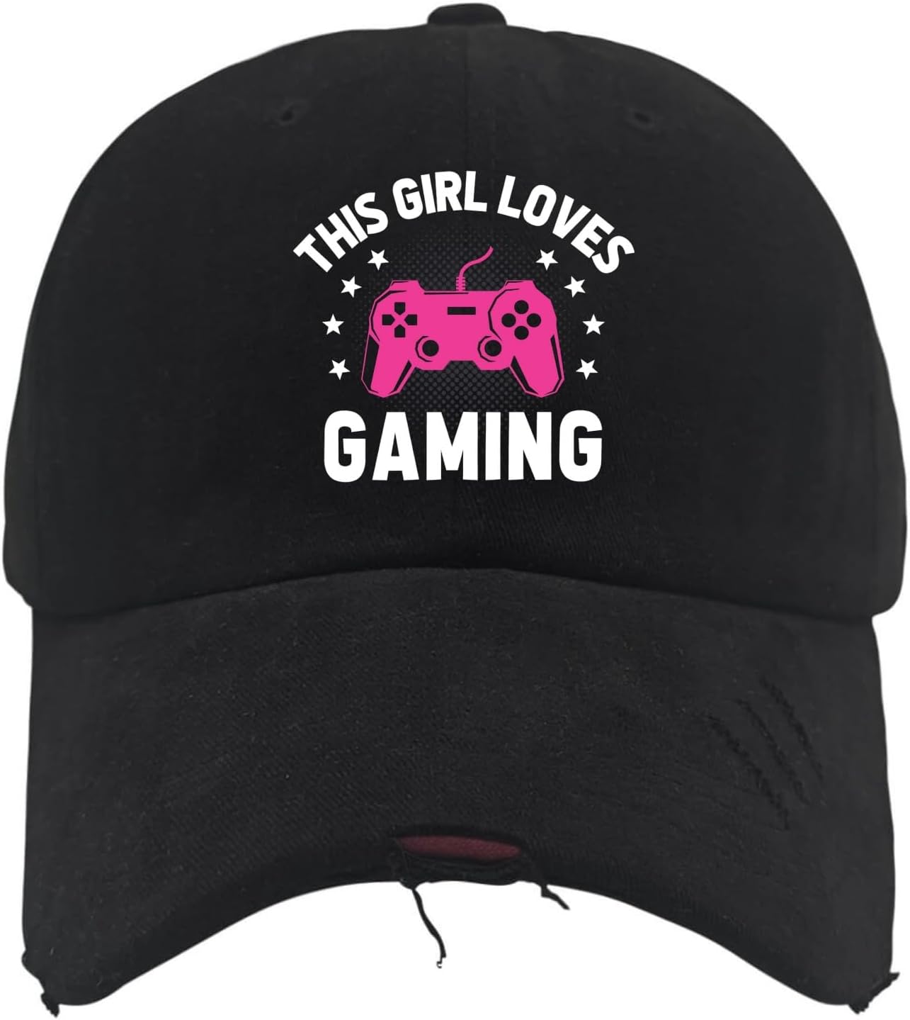 Pink Gaming Hat: Stylish Sun Protection