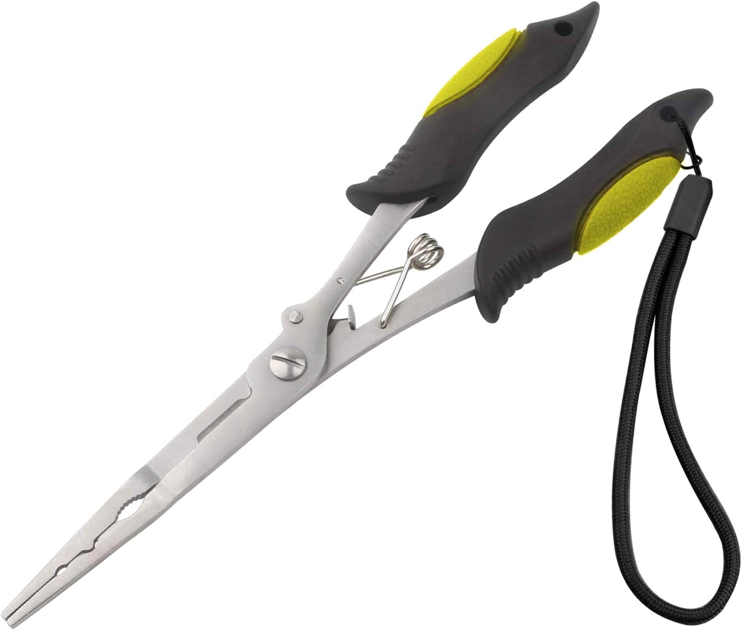 Stainless Steel Long Nose Fishing Pliers for Easy Hook Removal - Caija-H