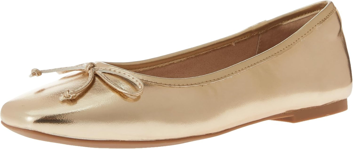 The Drop Women's Pepper Ballet Flat with Bow - Timeless Style