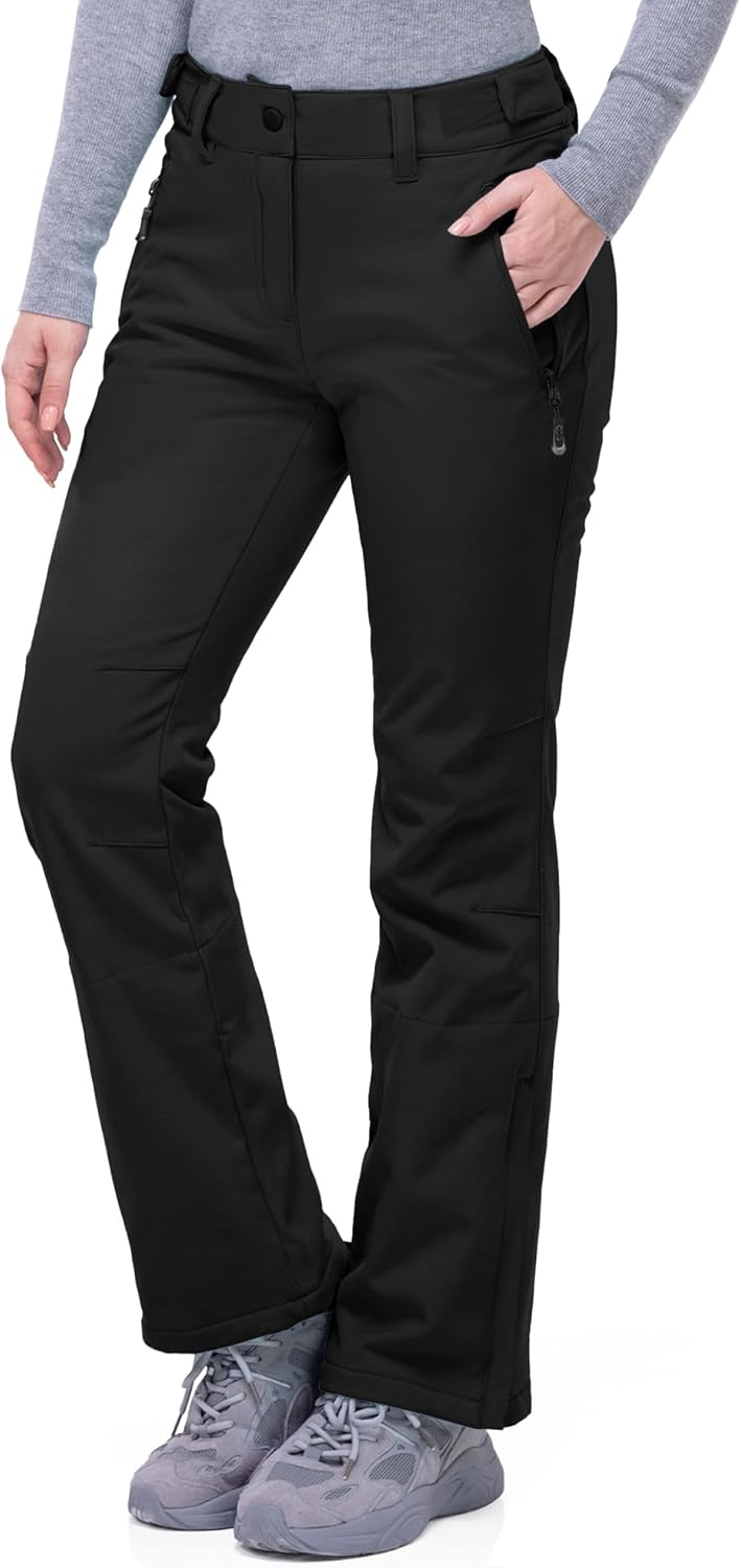 33,000ft Women's Softshell Snow Pants for Winter Activities