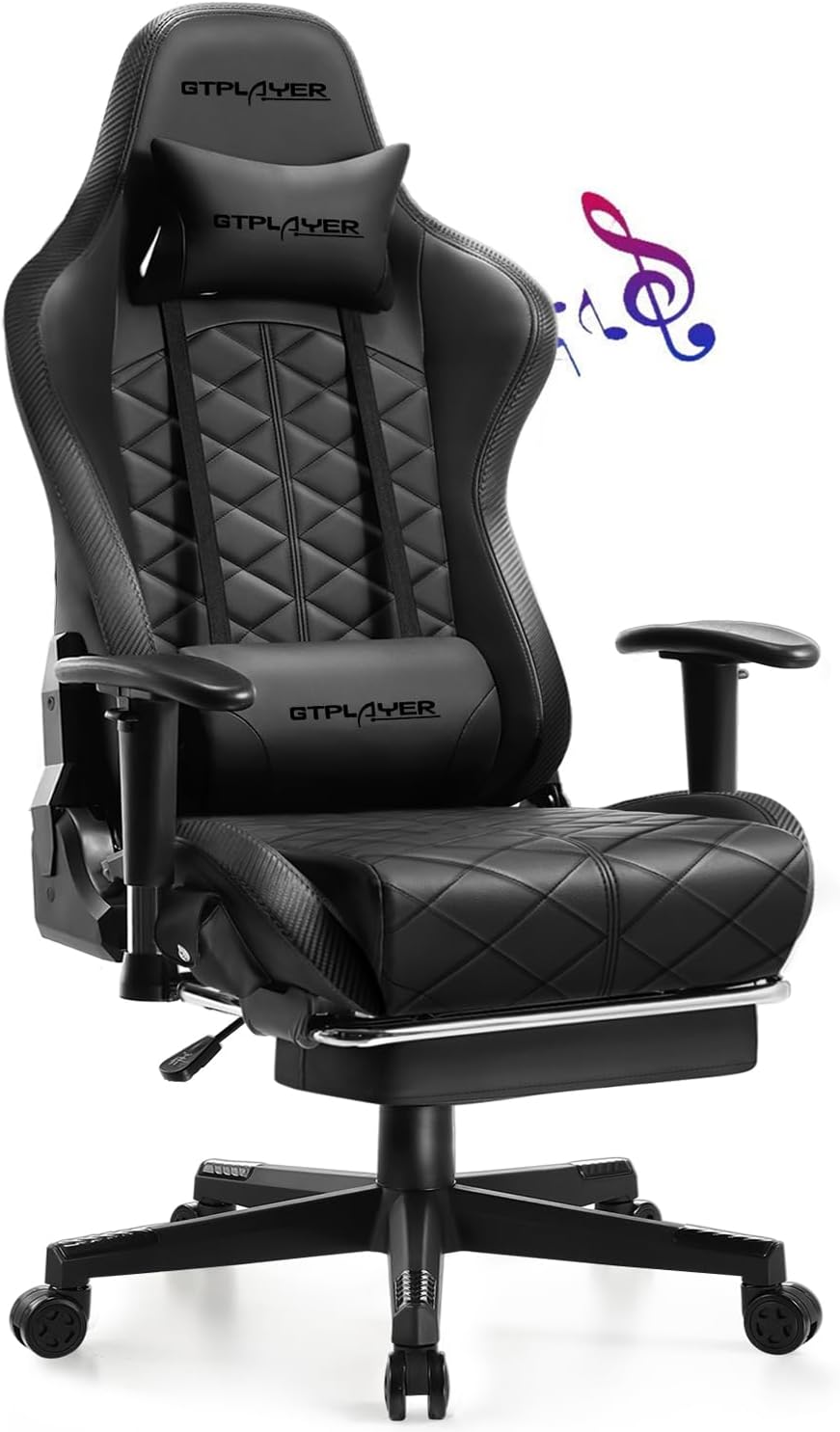 GTPLAYER Bluetooth Gaming Chair - Ultimate Comfort