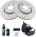 Front Brake Pad & Rotor Kit for 2000-2010 Volkswagen - Complete Fit