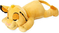 DISNEY STORE Cuddleez Plush Simba - 26in Super Soft Collectible