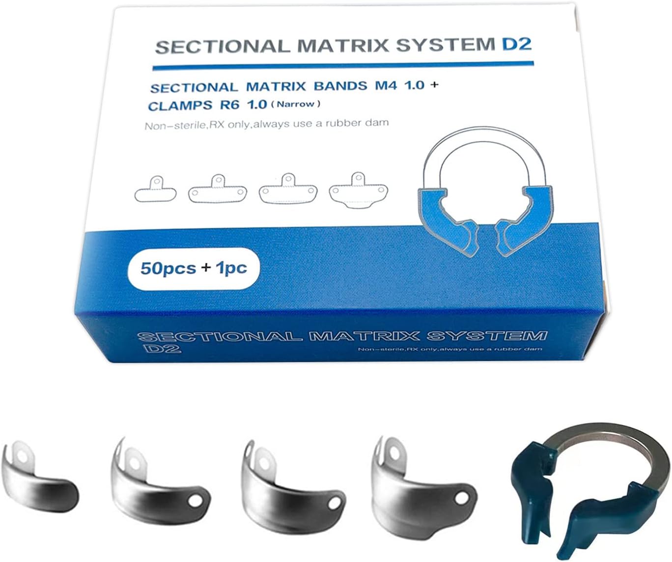 Dental Sectional Matrix System for Perfect Tooth Anatomy Fit