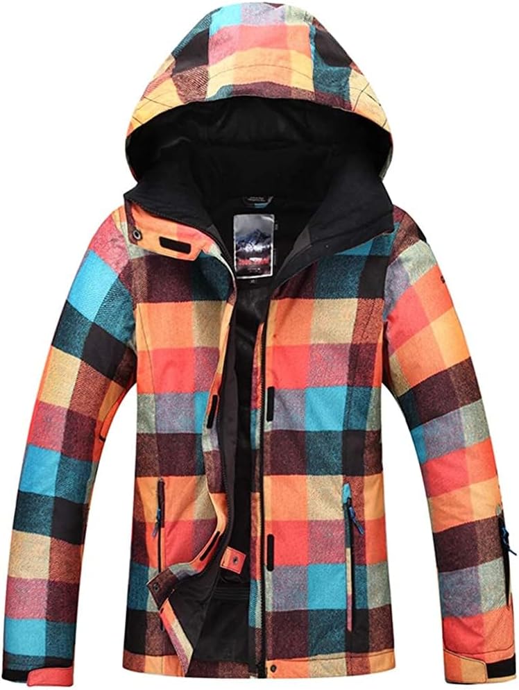 HOTIAN Women's High Windproof Ski Jacket Set