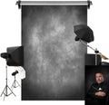 Gray Texture 10x10ft Photo Backdrop - Soft Microfiber Studio