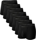 BAMBOO COOL Mens Trunks Underwear Performance Breathable Mesh Fly Zone