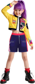 Demon Cosplay Hunters Costume Kids 3-14 Years Girls Pop Singer Costume