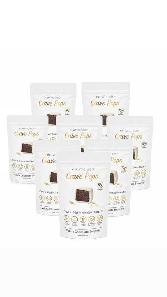 CraveClean White Chocolate Brownie Crave Pops Review