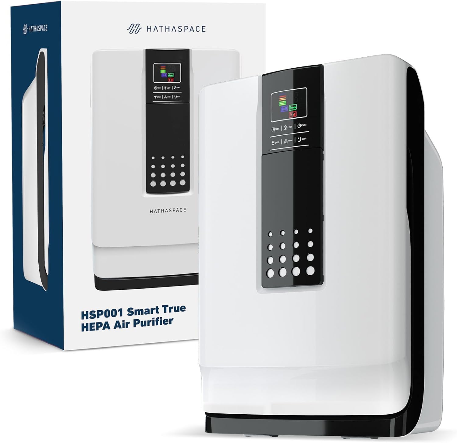 HATHASPACE HEPA Air Purifier - Eliminates 99.9% Allergens