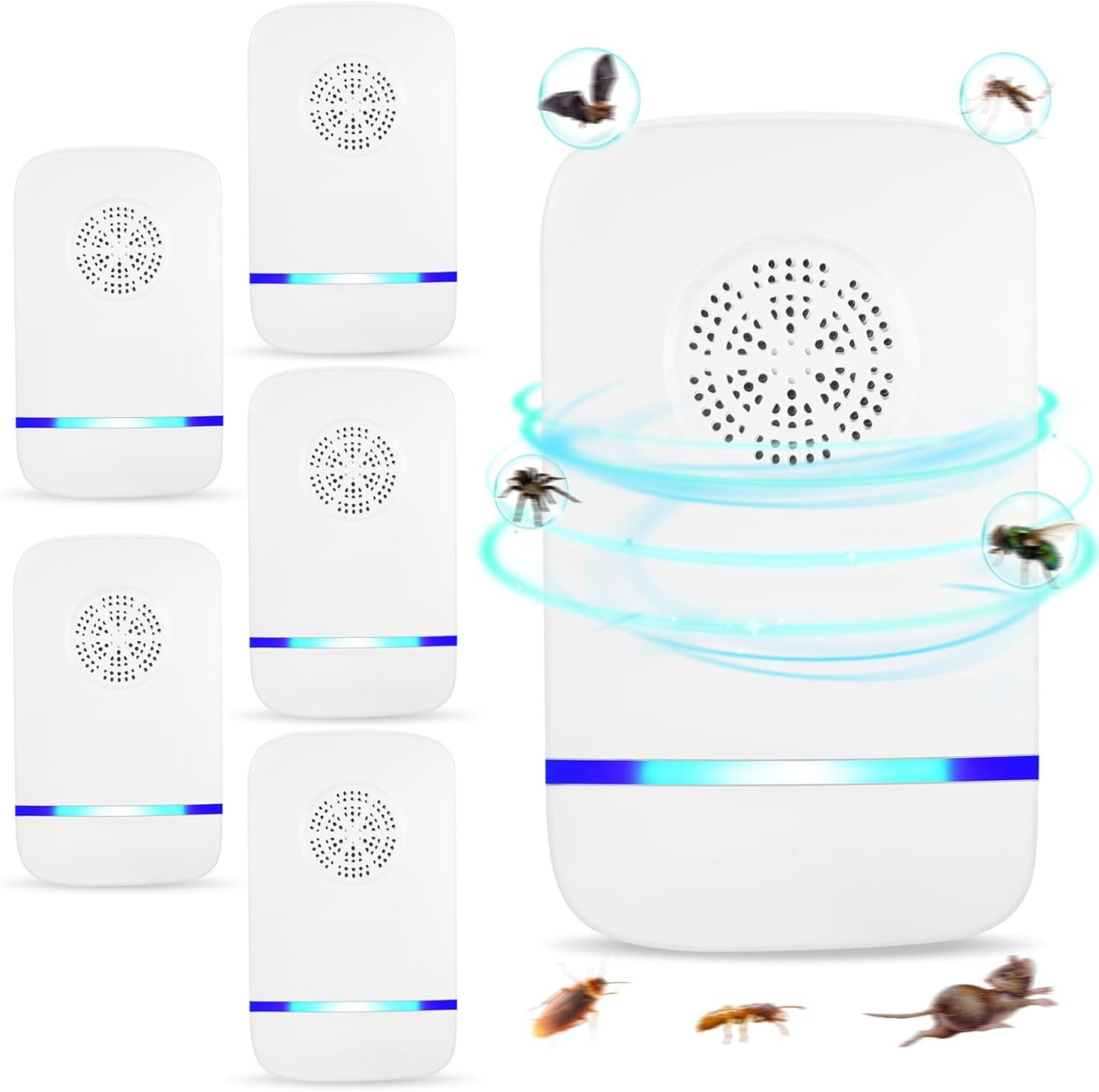 WAYSLA Ultrasonic Pest Repeller Kit - Bug-Free Home!