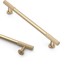 6.3 in Champagne Copper Cabinet Pulls 10 Pack - Solid Replacement