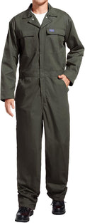 HISEA Men's Long Sleeve Coverall - Durable Work Coverall for Tough no