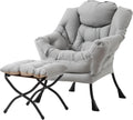Tiita Lazy Chair with Ottoman - Large Modern Accent Lounge Chair