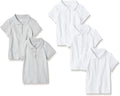 Girls Short Sleeve Uniform Interlock Polo Shirt - Classic School Fit