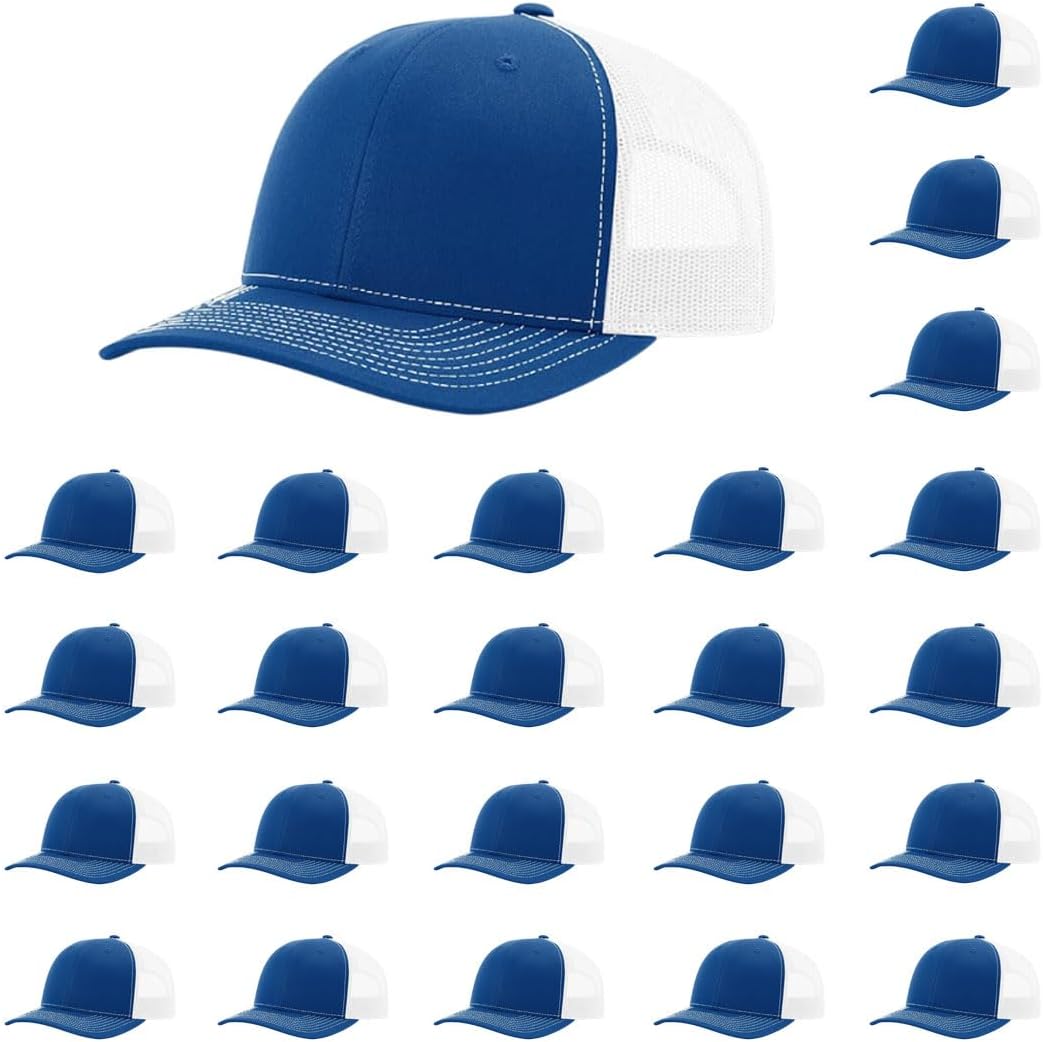 Richardson 112 Classic Six-Panel Adjustable Snapback Trucker Cap
