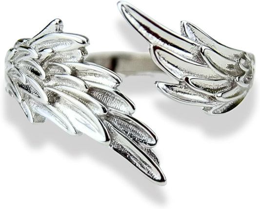 ACOTAR Wing Adjustable Ring with Angel Wing Detail for Fans