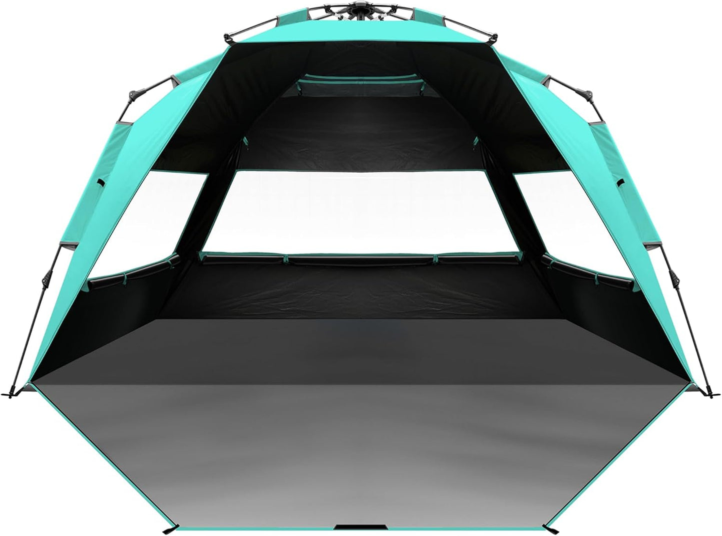 OutdoorMaster Beach Tent with Blackout Shelter Technology