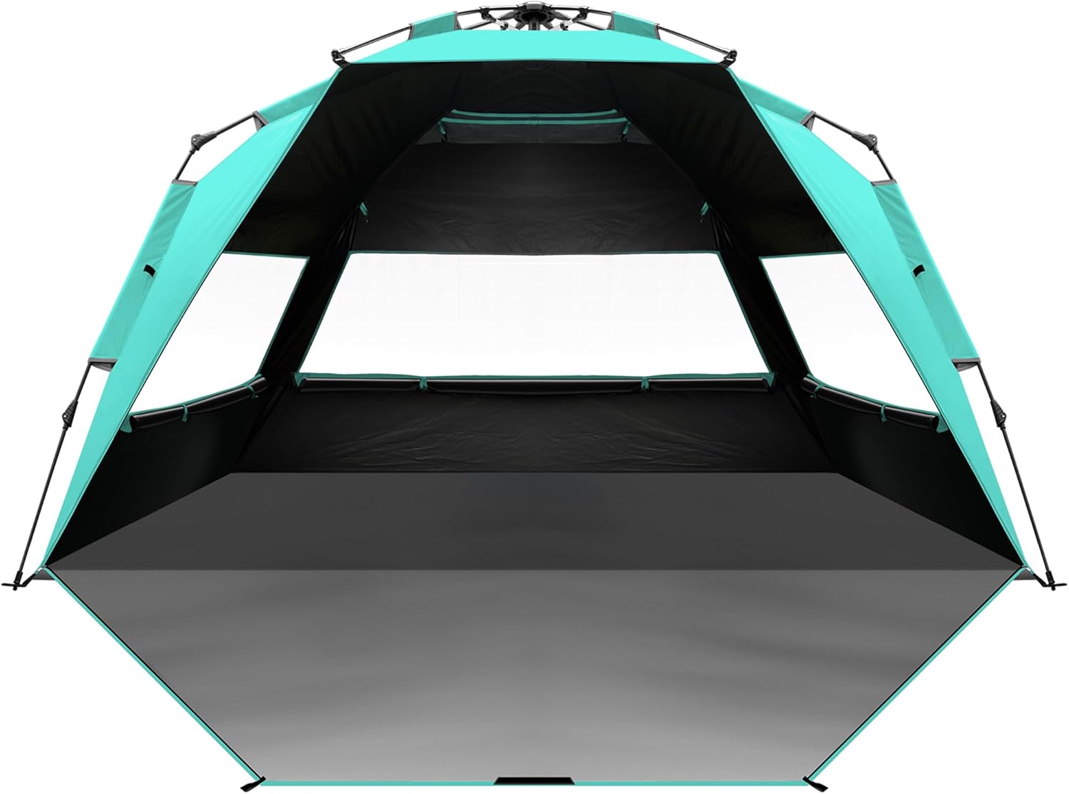 OutdoorMaster Beach Tent with Blackout Shelter Technology