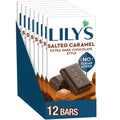 LILY'S Salted Caramel Extra Dark Chocolate Style Bars - No Sugar Added