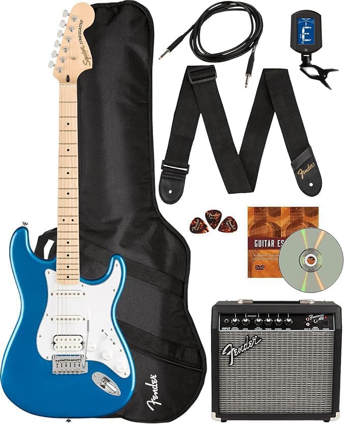 Fender Squier Affinity Stratocaster HSS Bundle for Musicians