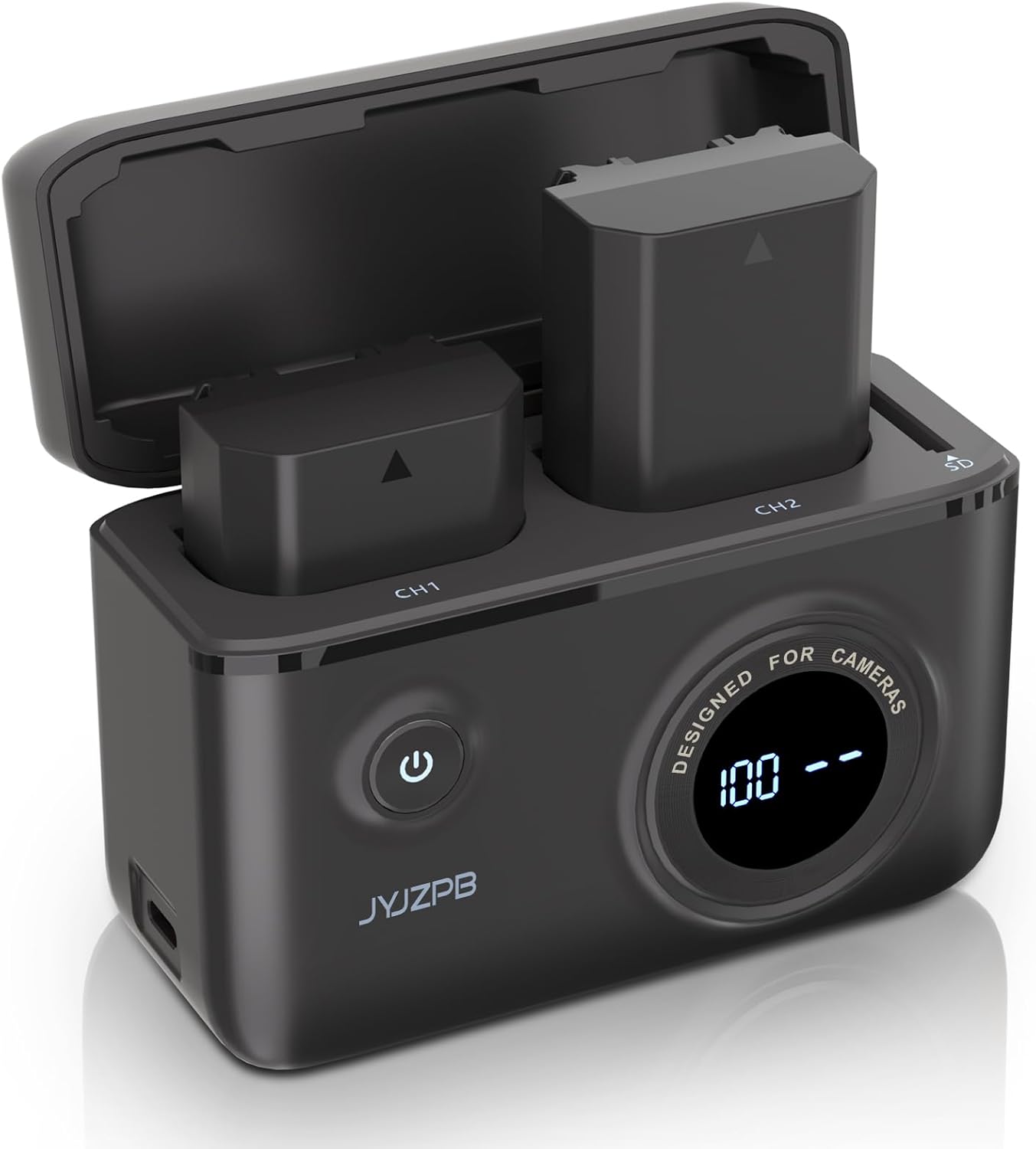 NP-FZ100 Batteries and Fast Charger for Sony Cameras - 2 Pack