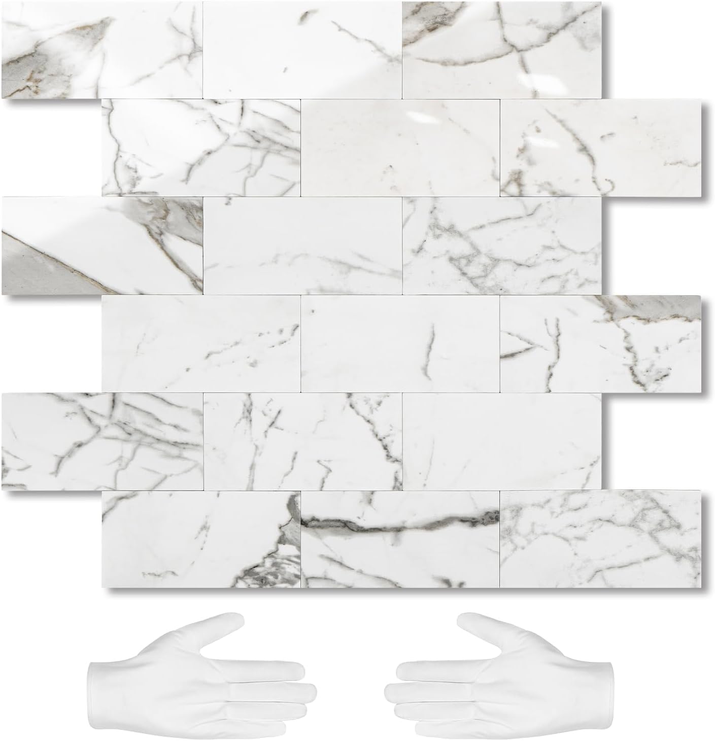 10-Sheet Subway Tile Peel and Stick Backsplash for Modern Homes