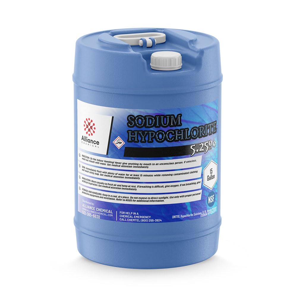 Sodium Hypochlorite 5.25% - Effective Water Treatment Solution