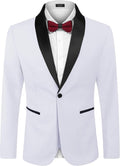 Men's Tuxedo Jacket One Button Slim Fit Tuxedo - Classic Look