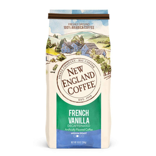 New England Coffee French Vanilla Decaf - Rich Medium Roast