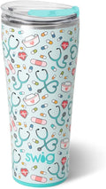 32oz Insulated Travel Coffee Tumbler for Women - Nurse Gift Cup