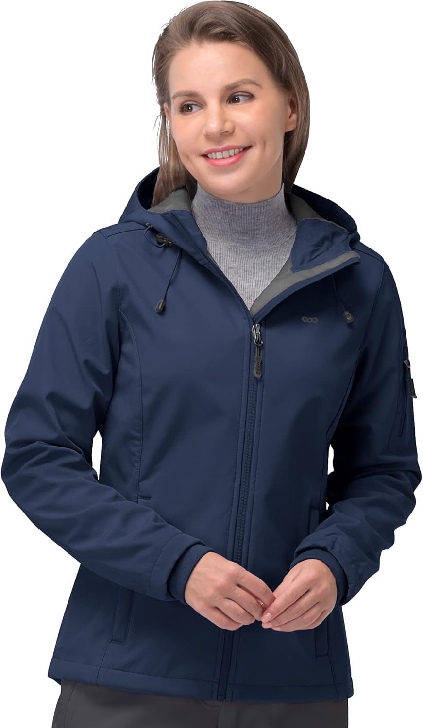 33,000ft Women's Softshell Jacket for Outdoor Hiking and More