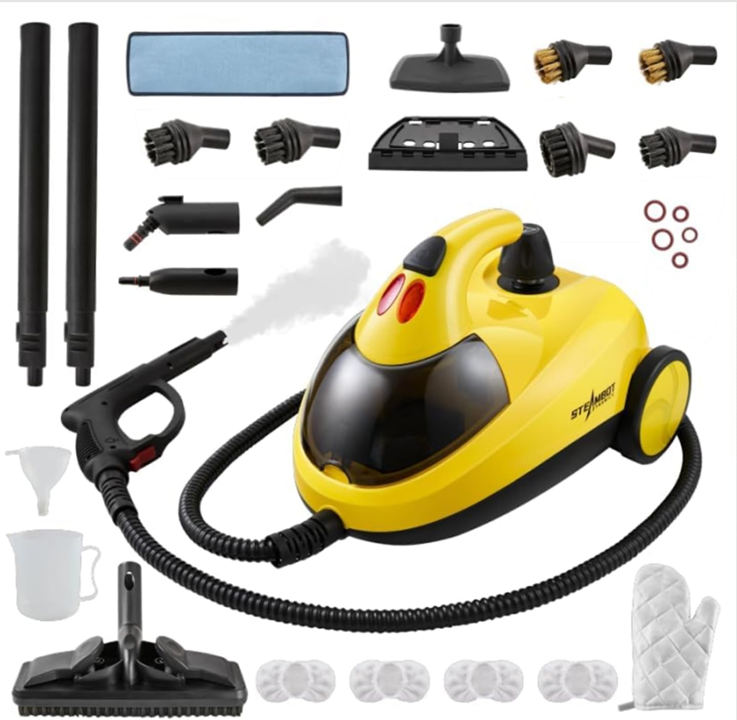 Powerful Steam Cleaner for Home, Floor, Car, and More