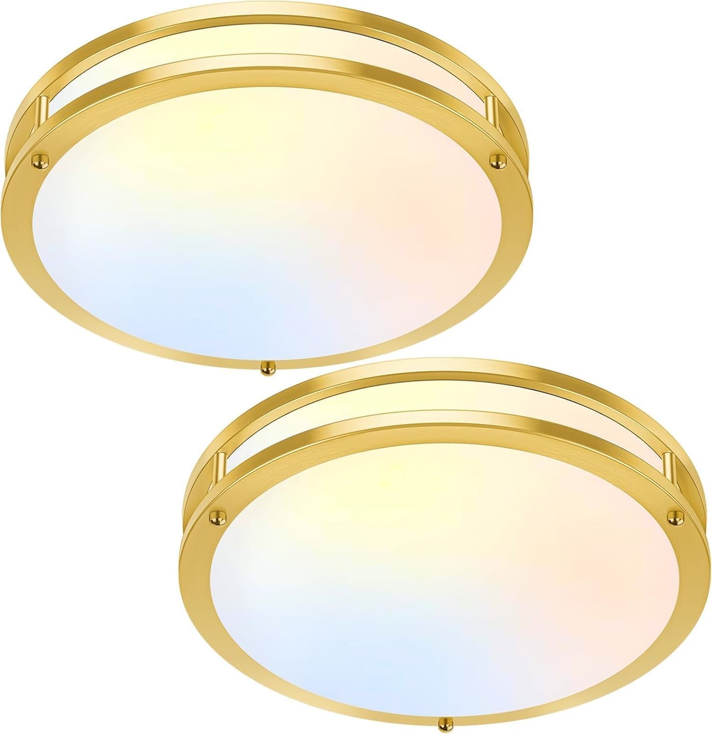 16in LED Flush Mount Ceiling Lights for Modern Spaces