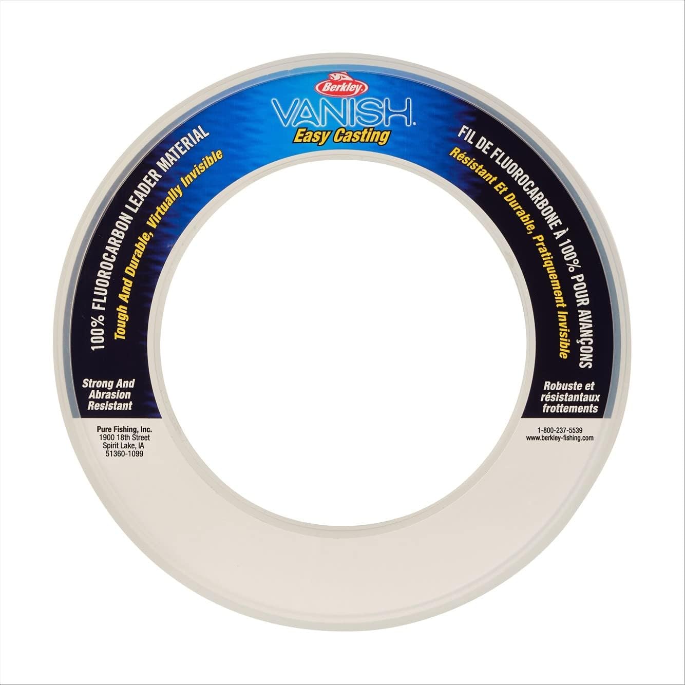 Berkley Vanish Fluorocarbon Fishing Line for Ultimate Stealth