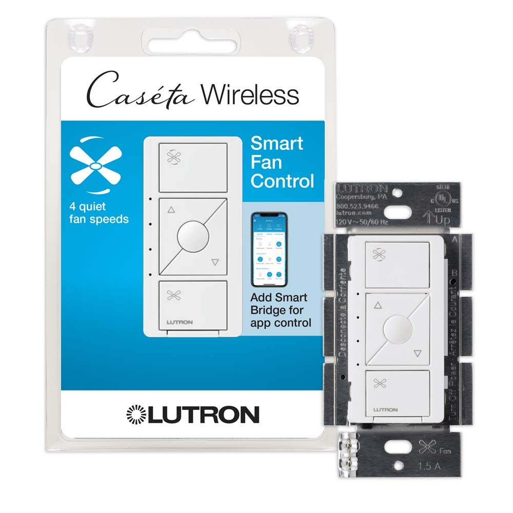 Lutron Caseta Smart Fan Speed Control Switch for Ceiling Fans