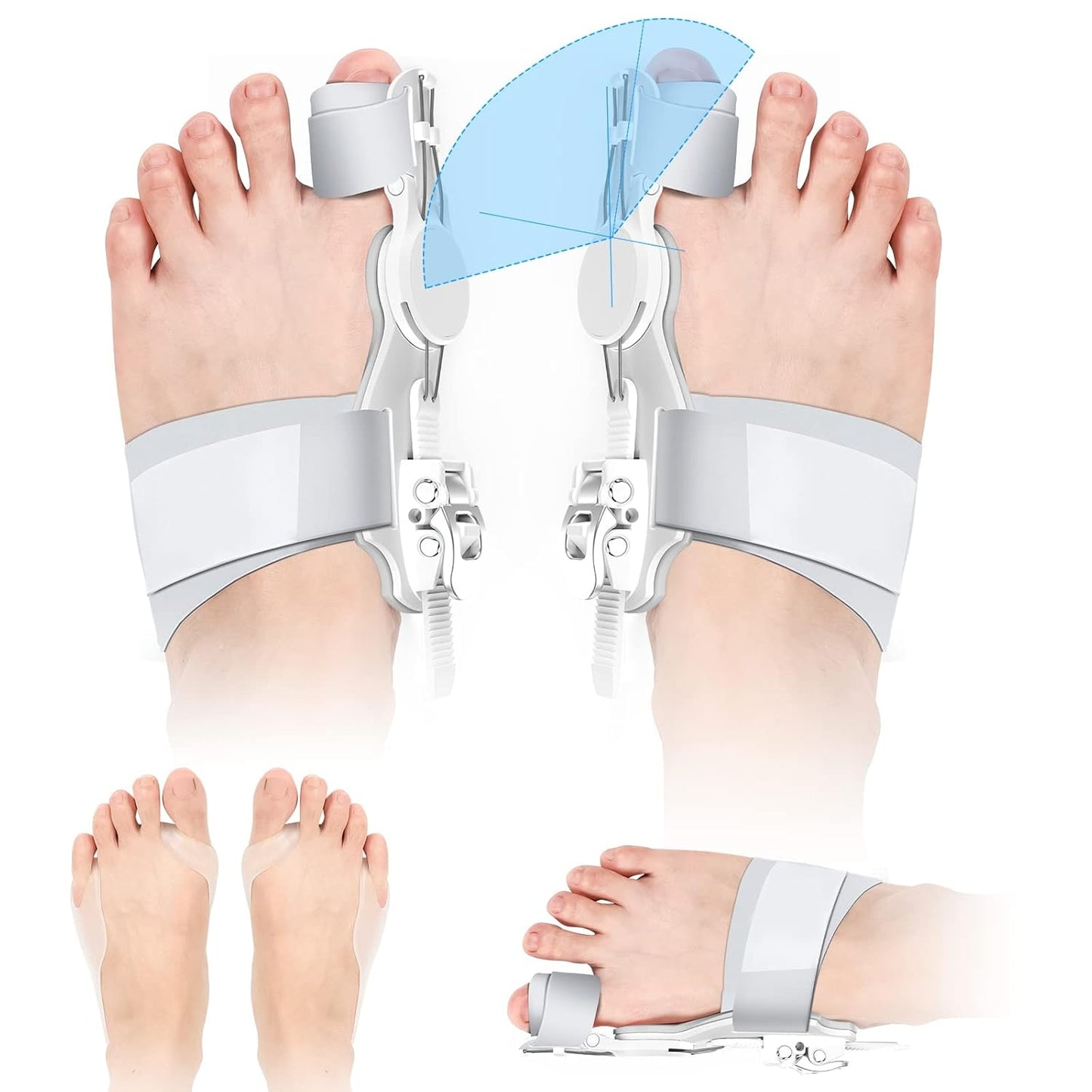 Comfort Bunion Corrector for Men and Women with Adjustable Splint
