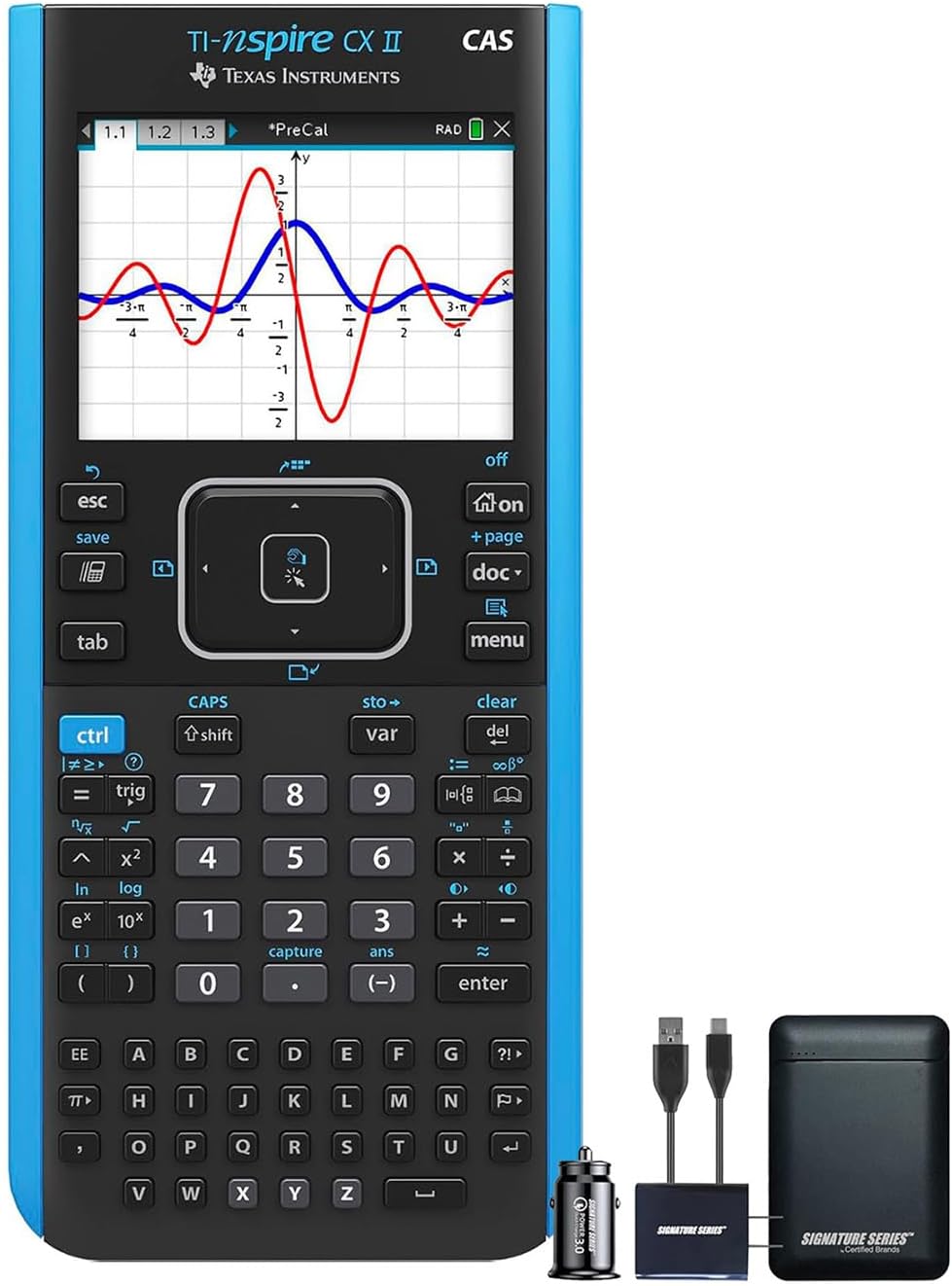 Texas Instruments TI-Nspire CX II CAS Graphing Calculator Review