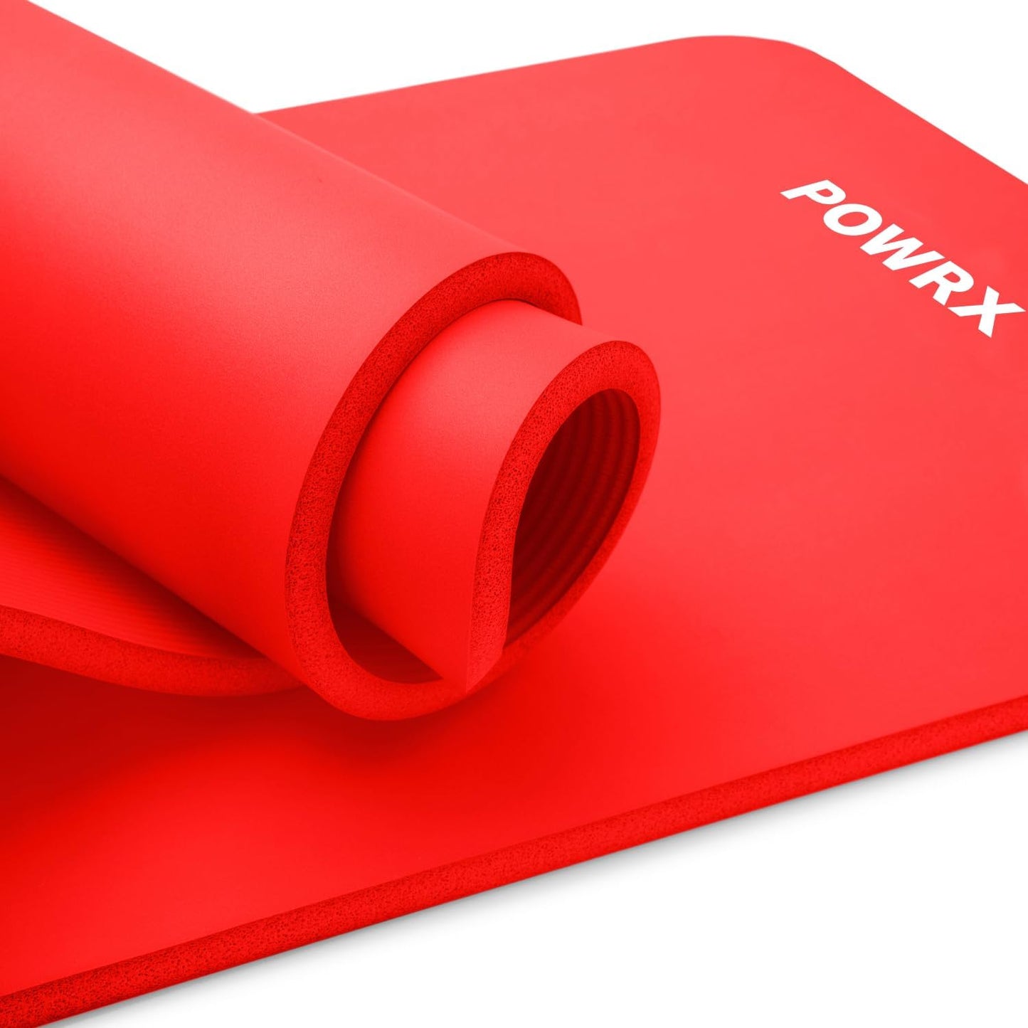 POWRX Thick Yoga Mat | Non-Slip | Home Fitness Essential