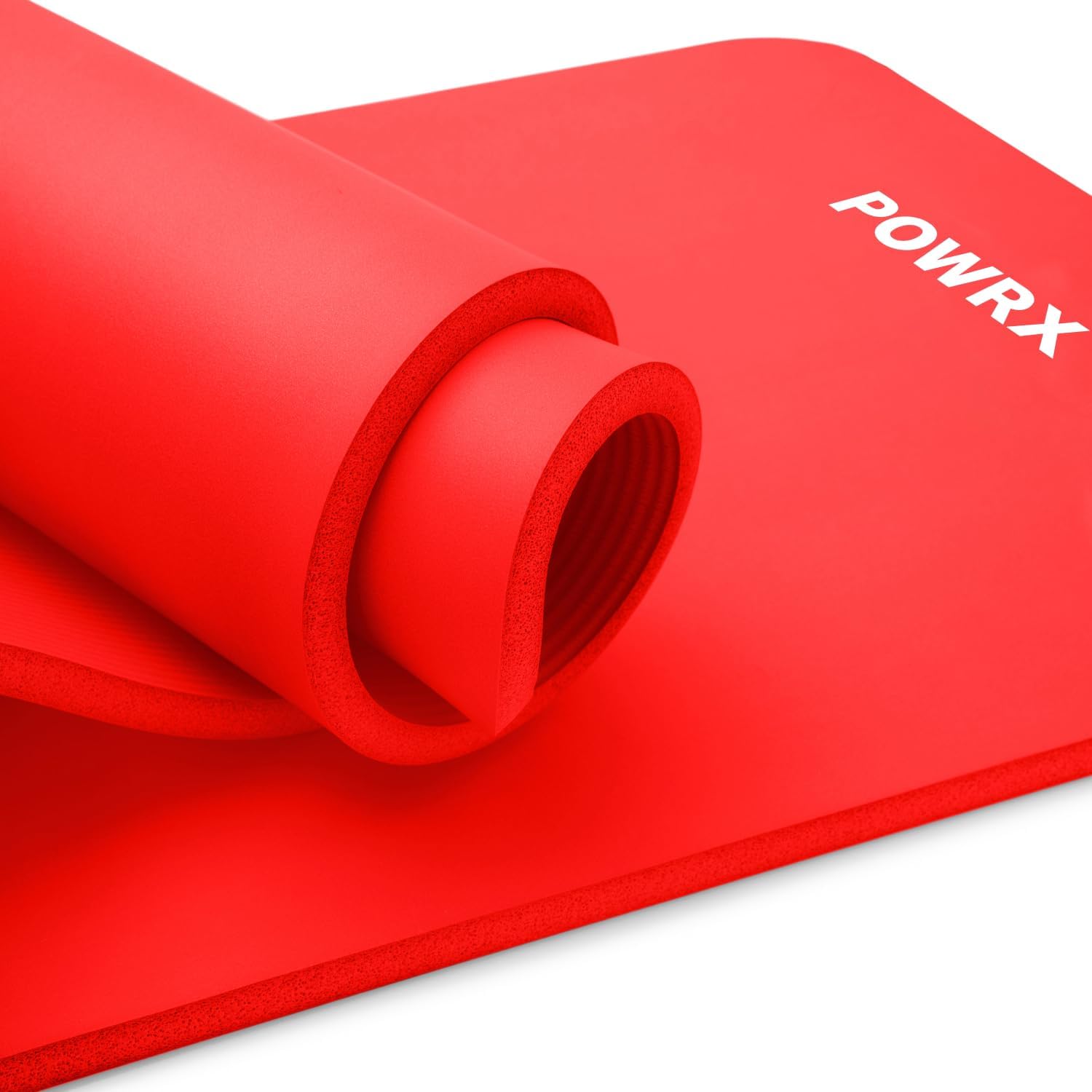 POWRX Thick Yoga Mat | Non-Slip | Home Fitness Essential