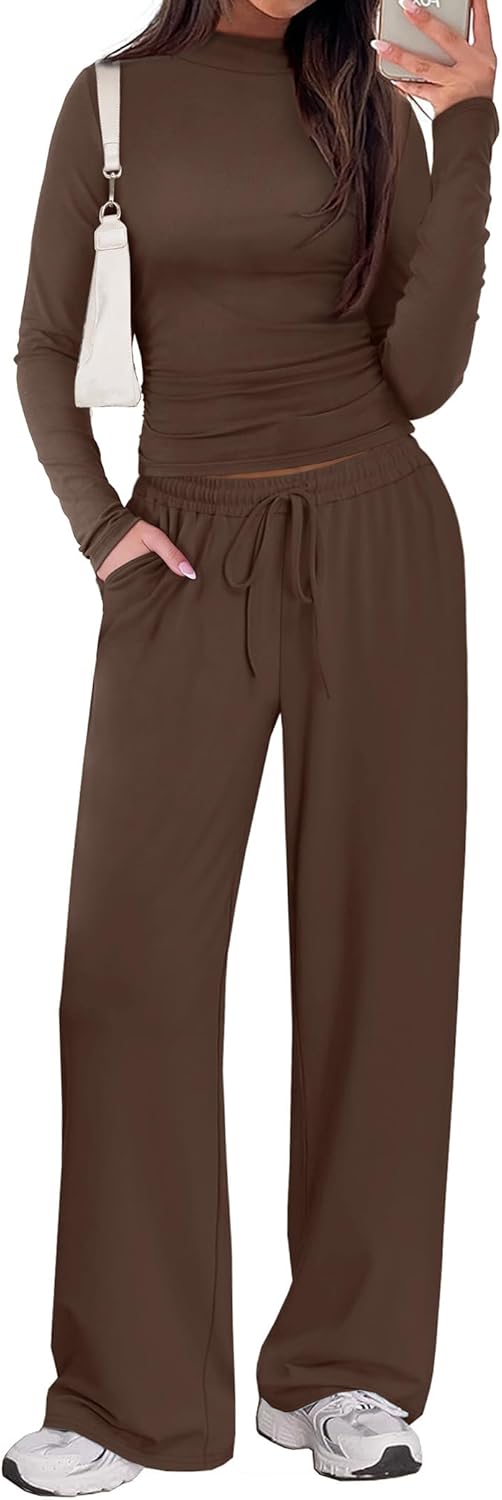 Sampeel Two Piece Lounge Set for Women - Stylish Fall Outfit