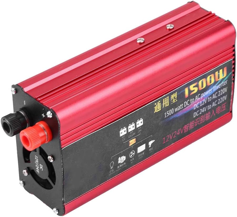 1500W Car Power Inverter: Convert DC to AC Effortlessly!