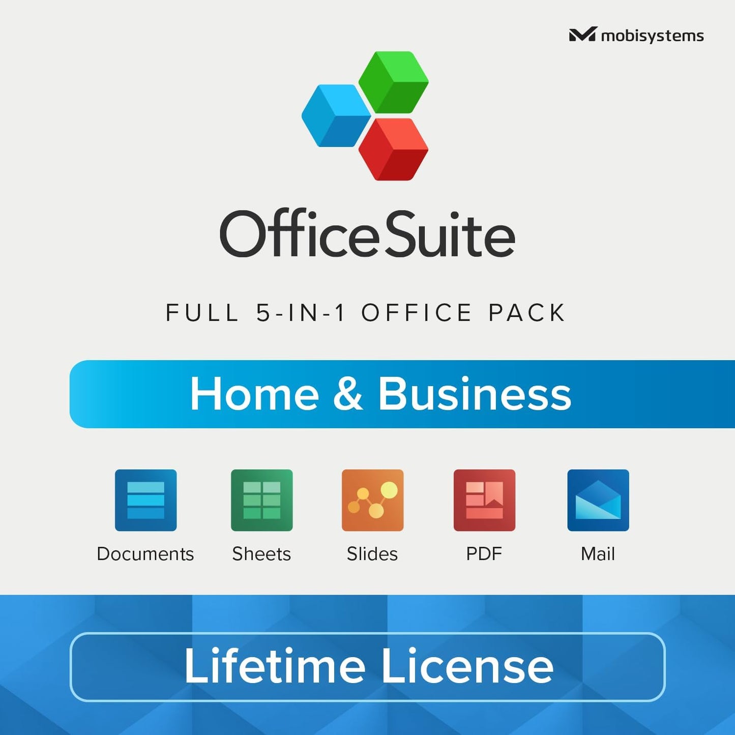 OfficeSuite Home & Business Lifetime License - All-in-One Office Solution
