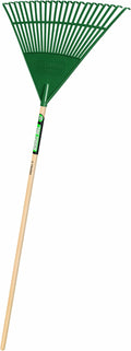 Truper Tru Tough 48-In Leaf Rake, 22-in Head - Lightweight Cleanup