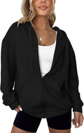 Cozy & Stylish Oversized Hoodie with Full Zip-Up - LYHIPSS