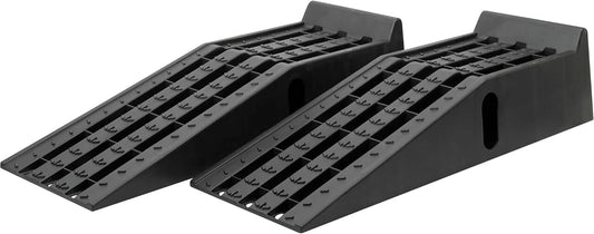 Ironton 12,000-Lb. GVW Poly Car Ramp Set for Heavy Vehicles